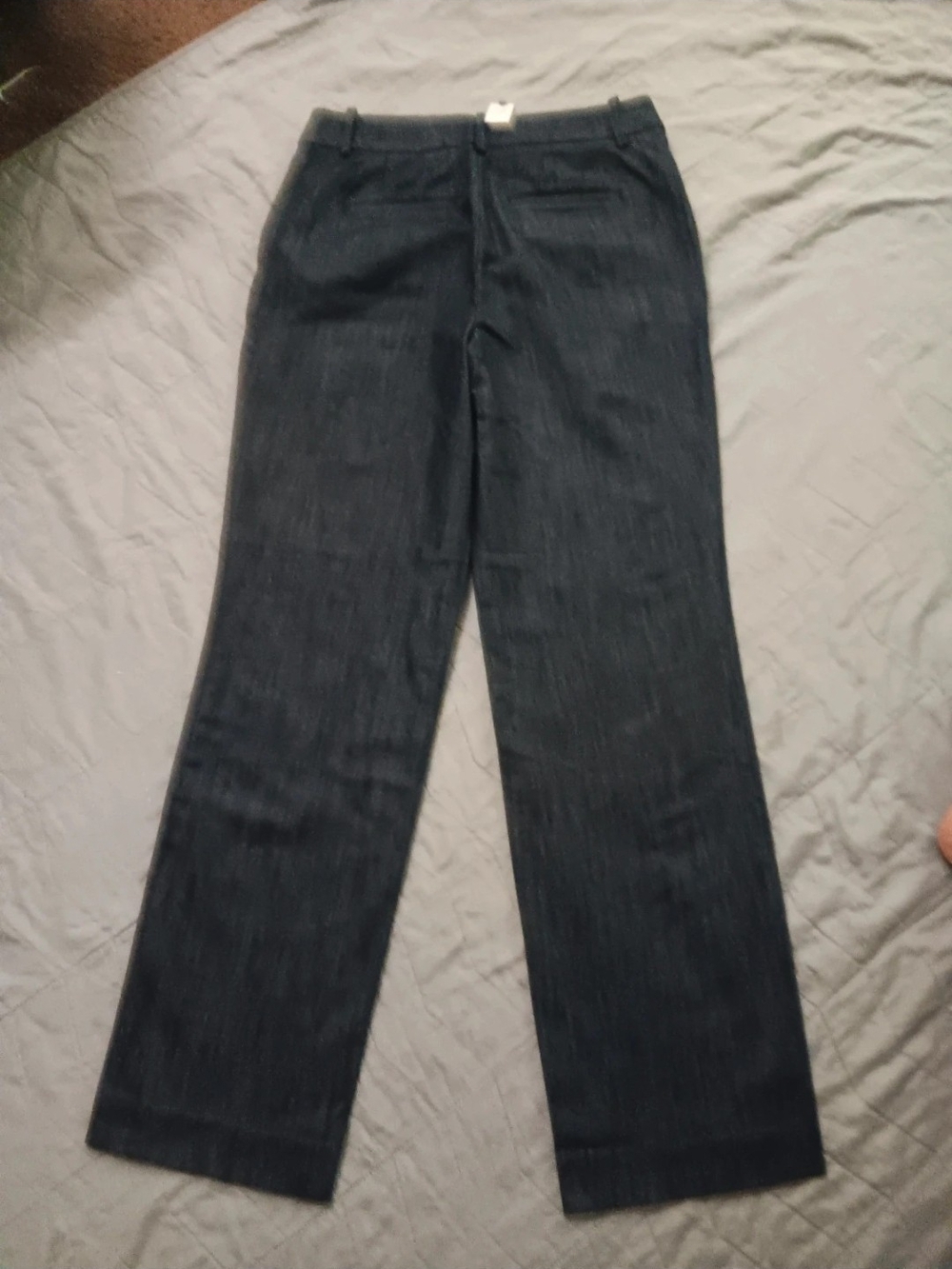 Women's Size 2 NWT Talbots Straight Leg Jeans in Dark Blue